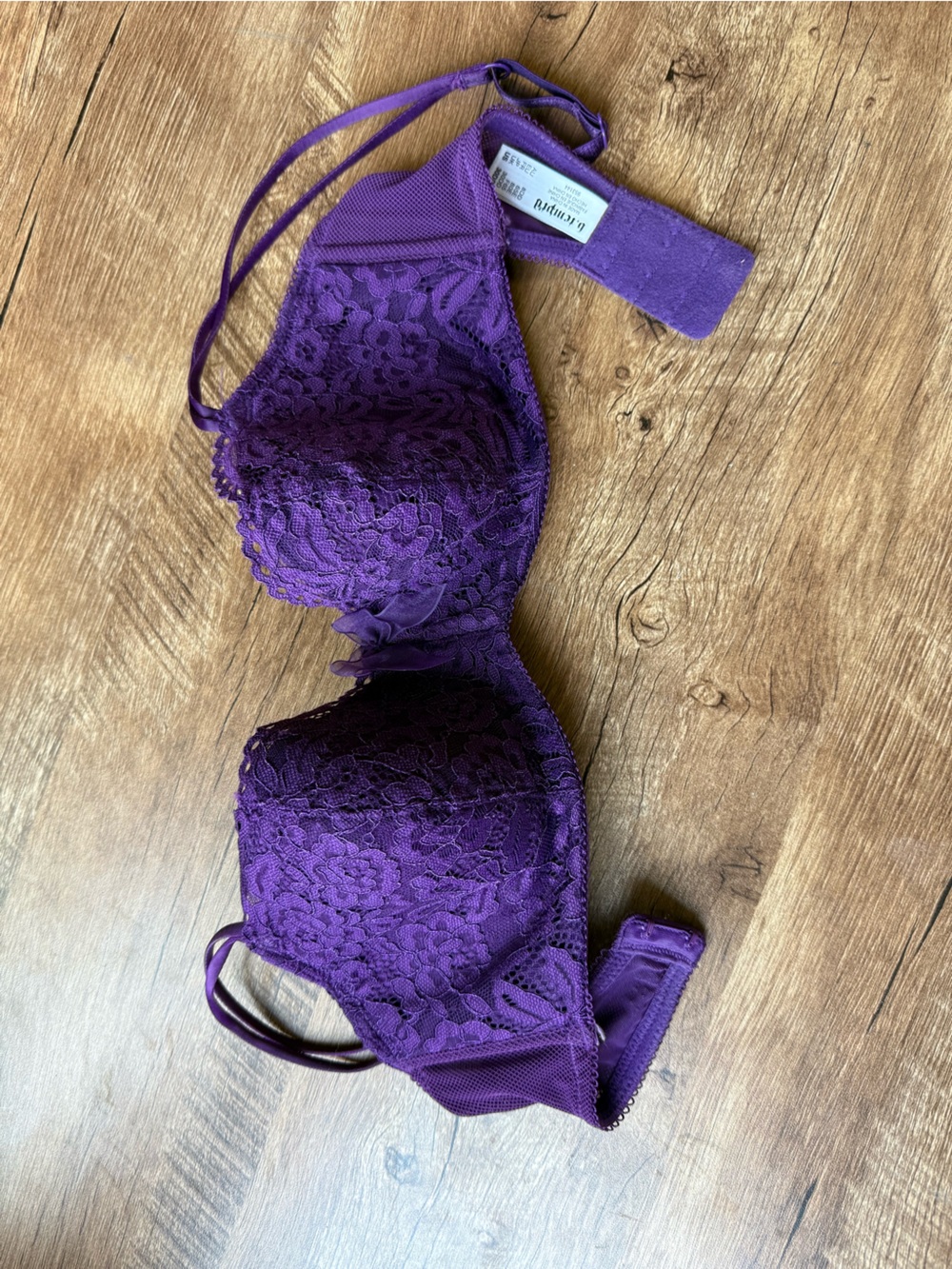 Bra-Delier in Deep Purple - B Temped